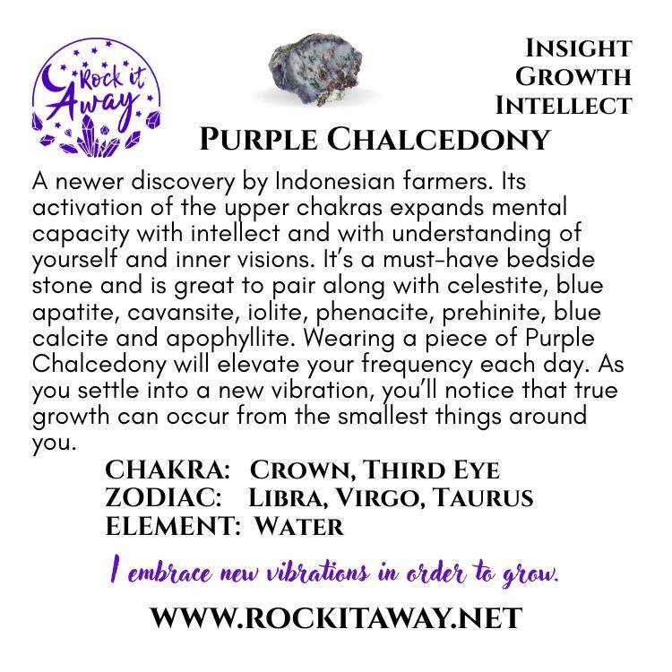 Purple Chalcedony
