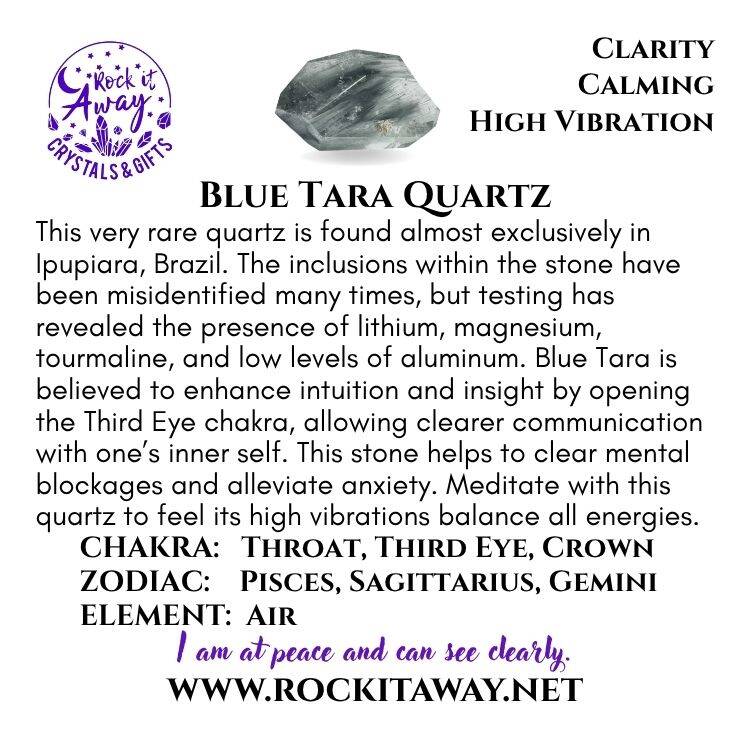 Blue Tara Quartz